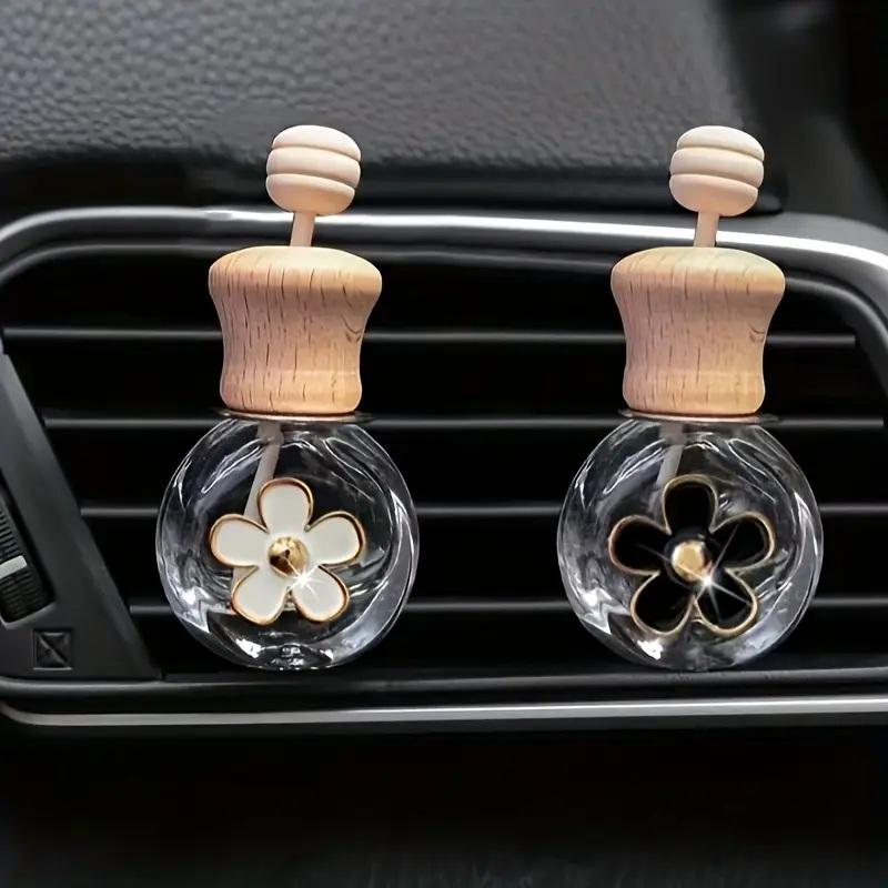 Perfume Fragrance Outlet - 2pcs 자동차 향수 빈 유리 병