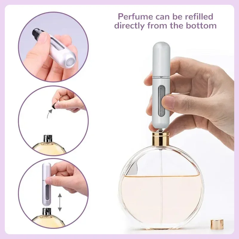 3/5/10pcs 향수 프레스 타입 스프레이 디스펜서  - Perfume Fragrance Type 리뷰 및 가격