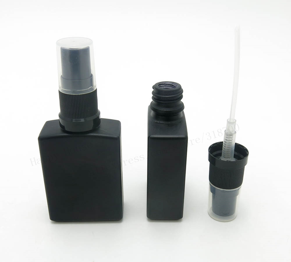 12 x 30ml 프로스트 블랙 사각 블랙 유리 향수  - Perfume X 리뷰 및 가격
