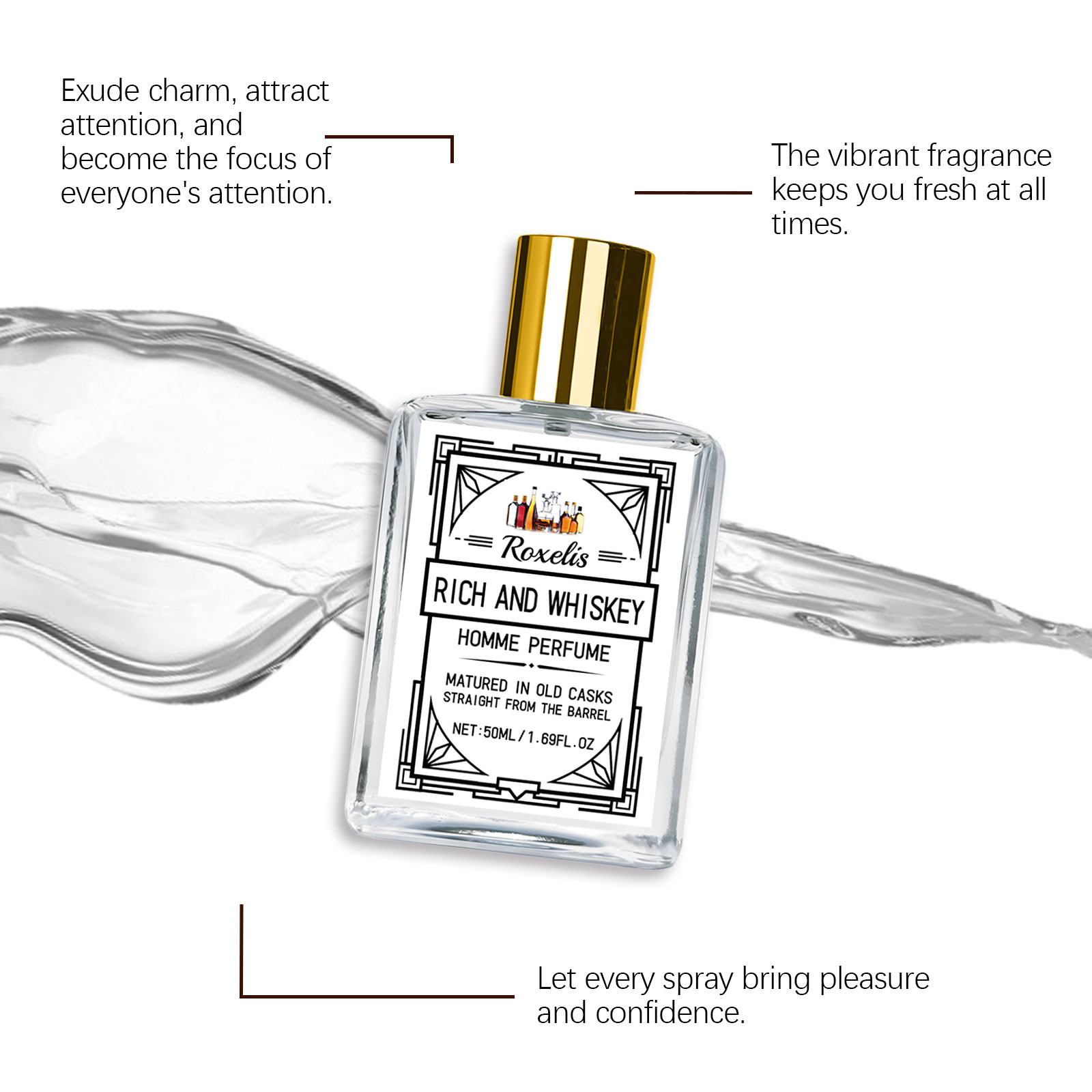 록셀리스 50ml 참 위스키 남성 향수 구롱 향기 우아 - Perfume Fragrance Tous 리뷰 및 가격